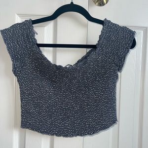 Abercrombie and Fitch off the shoulder top